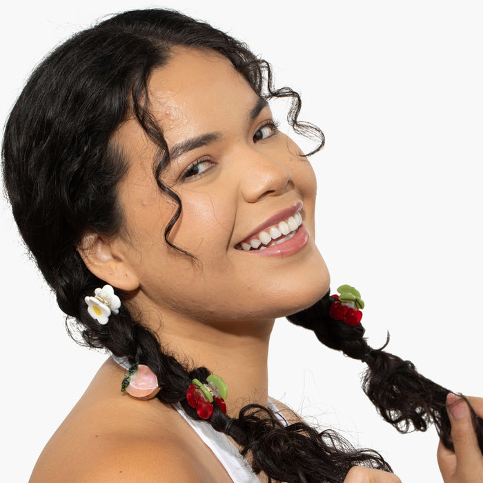 Jenny Lemons Micro Summer Orchard Hair Claw Clip Set