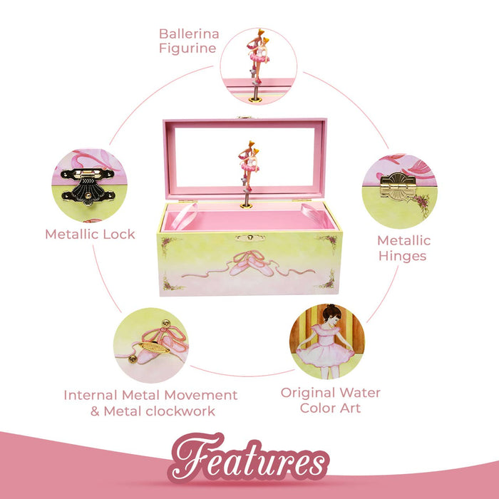 Jewelry Box Ballet Shoes Christmas 2025 Gift |