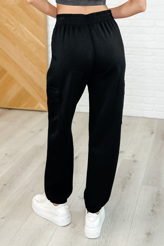 Jog and Snog Joggers in Black by Rae Mode