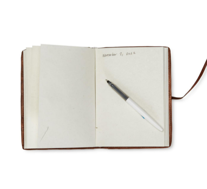 Leather Woven  Journal - Findlay Rowe Designs