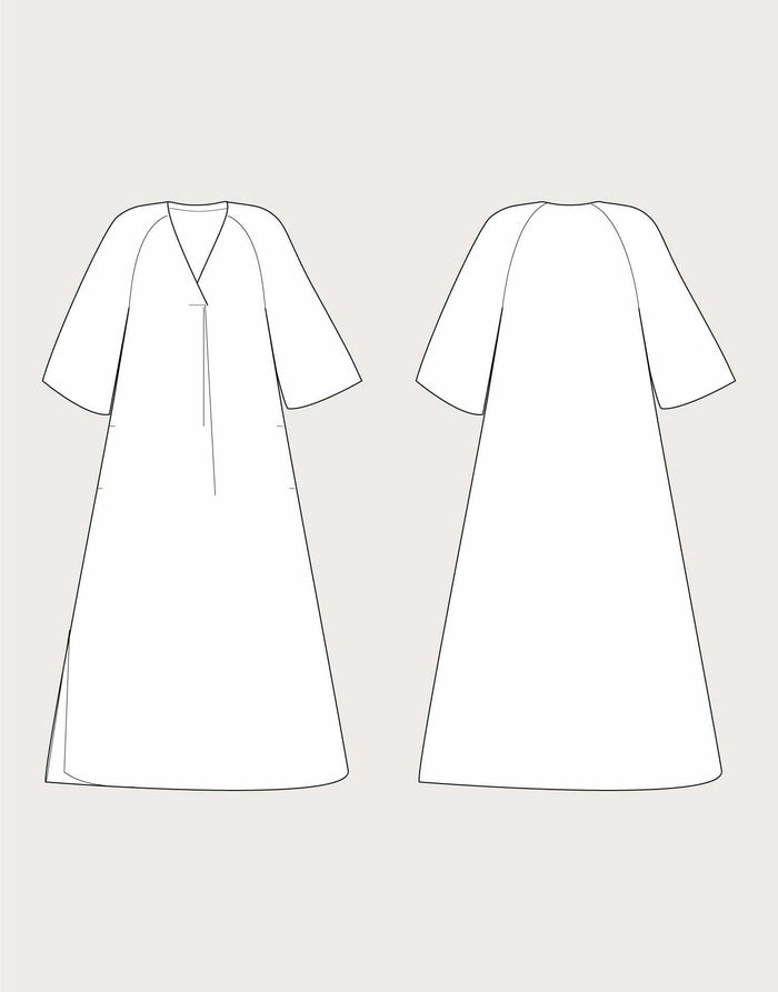 Kaftan Dress Sewing Pattern, The Assembly Line