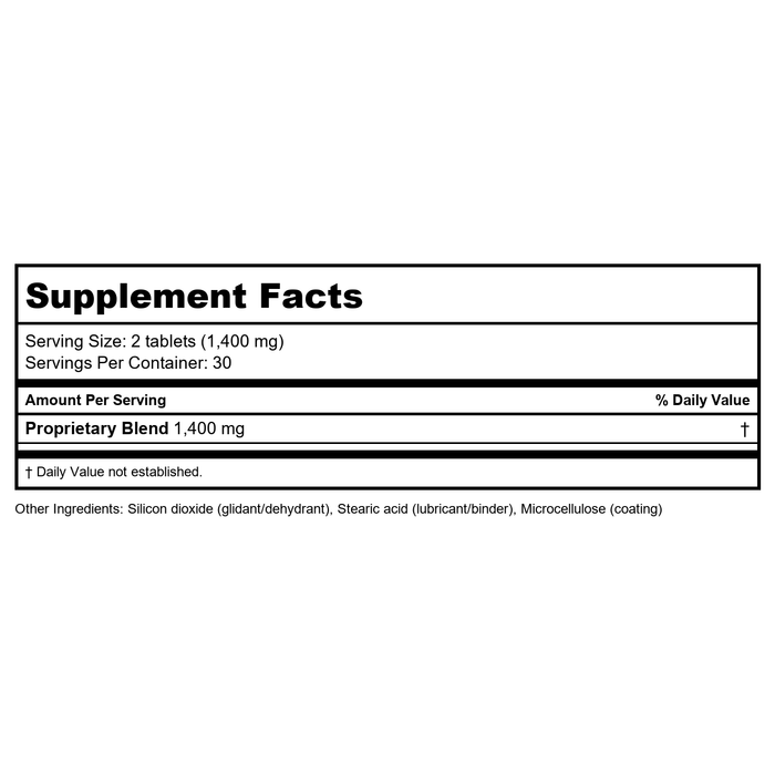 Kan Herbals Women's Precious 1 Ounce - Supplement Facts panel