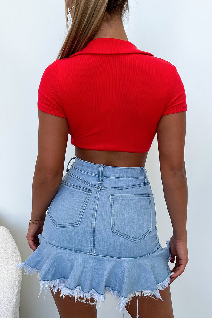 Karma Crop - Red