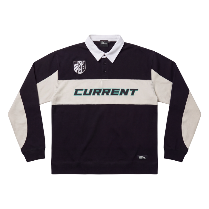 KC Current Unisex Colorblock Overiszed Rubgy T-Shirt