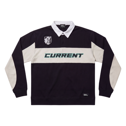 KC Current Unisex Colorblock Overiszed Rubgy T-Shirt