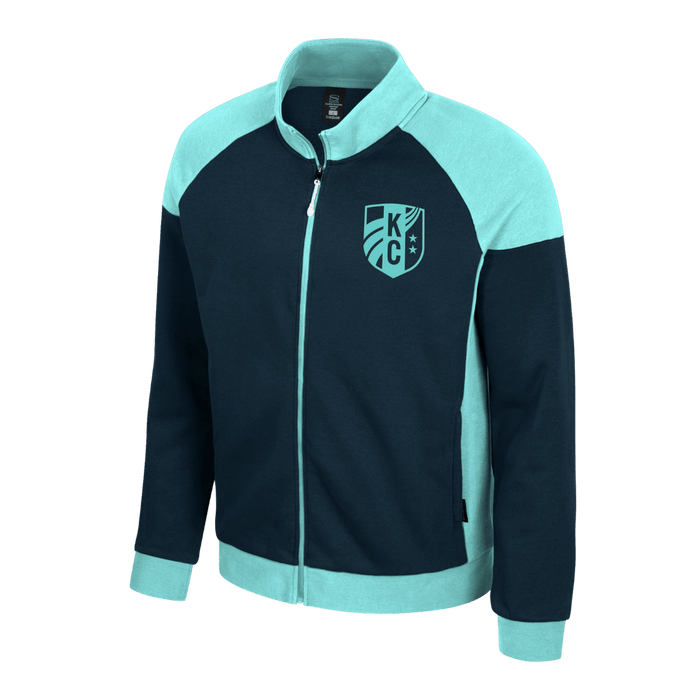 KC Current Unisex Dual Tone Full-Zip Jacket
