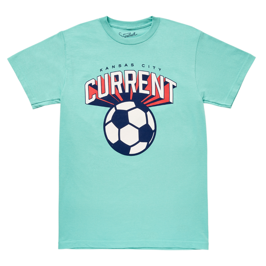 KC Current Unisex Soccer Ball T-Shirt