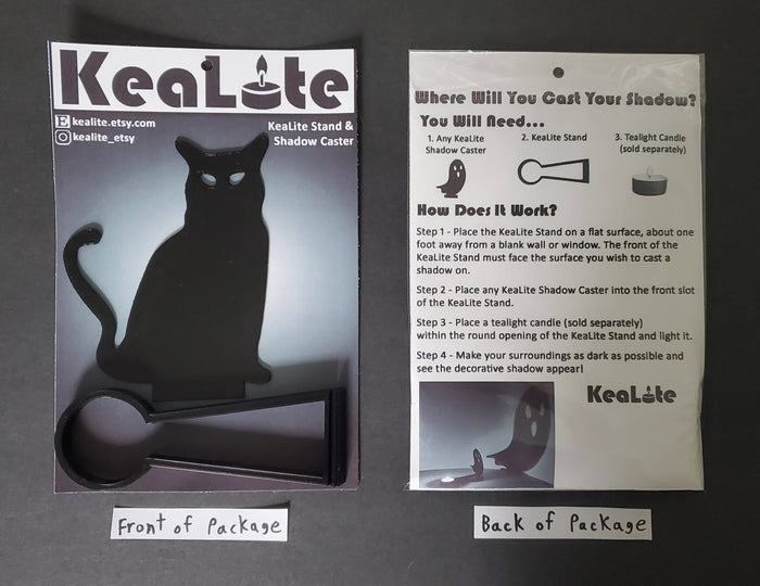 KeaLite Cat Shadow Caster and Stand