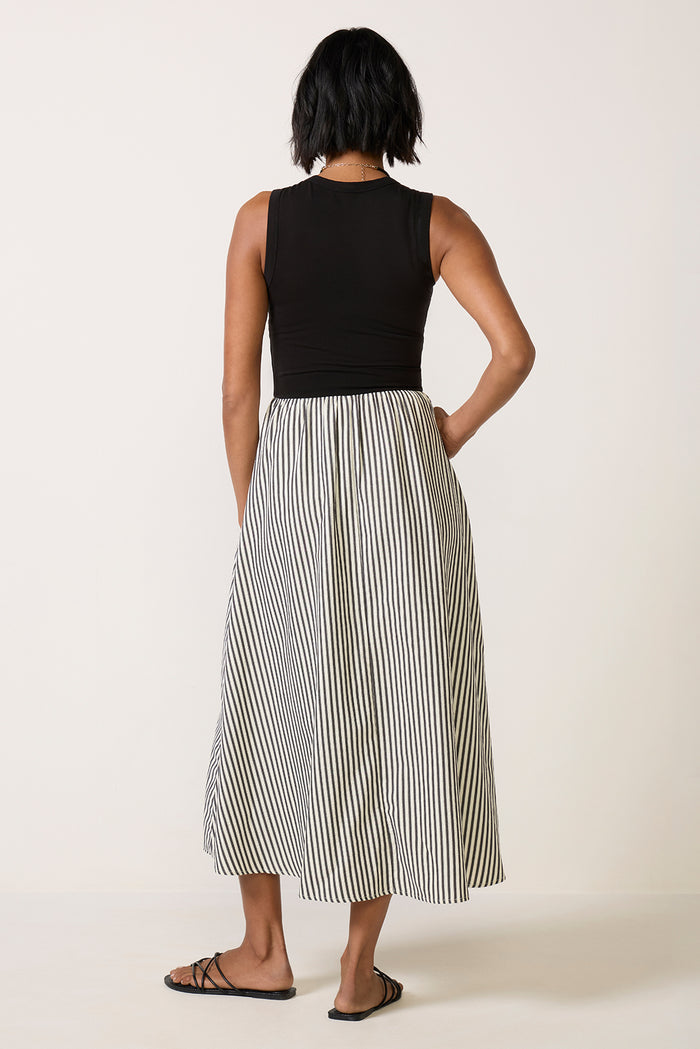Kenni Mixed Media Dress