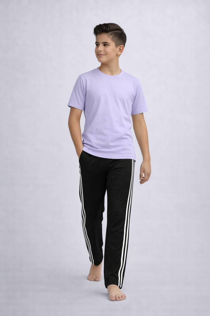 Kids Lilac T-Shirt – Soft Casual Wear - Hinz Clothing