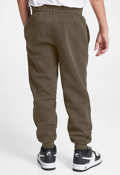 Kids Solid Boys Sweat pants (terry) Brown - Hinz Clothing