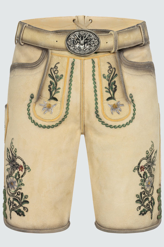 Kruger Darian lederhosen beige