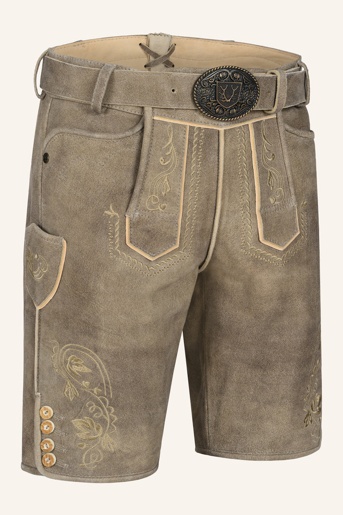 Kruger Ivan lederhosen brown, back