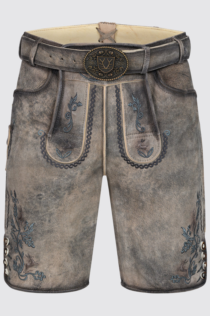 Kruger Kaelion lederhosen gray