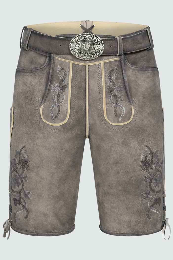Kruger Mirko lederhosen gray