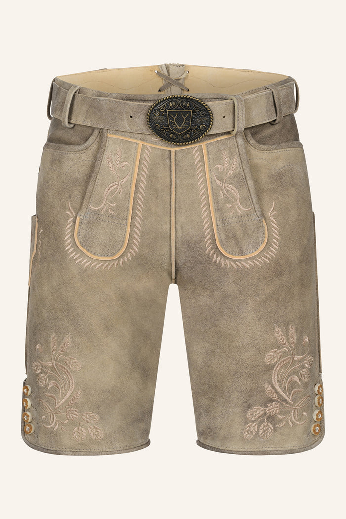 Kruger Ryann lederhosen beige