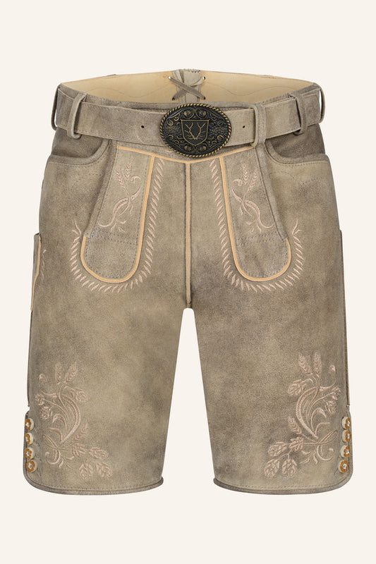 Kruger Ryann lederhosen beige