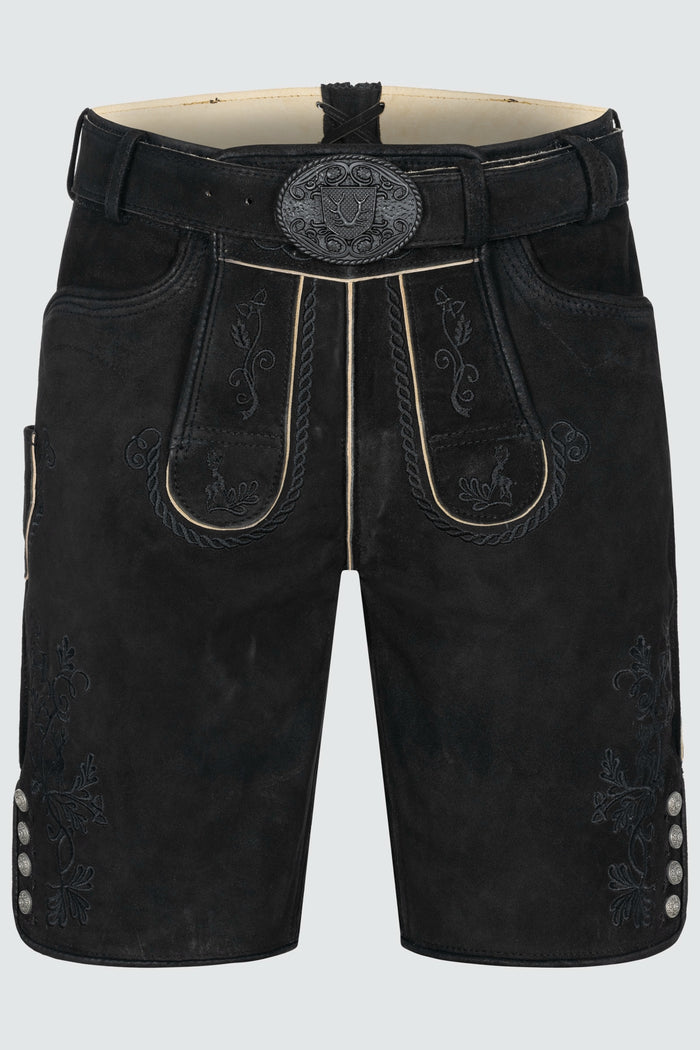 Kruger Sylvar lederhosen black