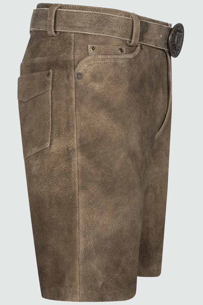 Kruger Taro lederhosen brown, detail
