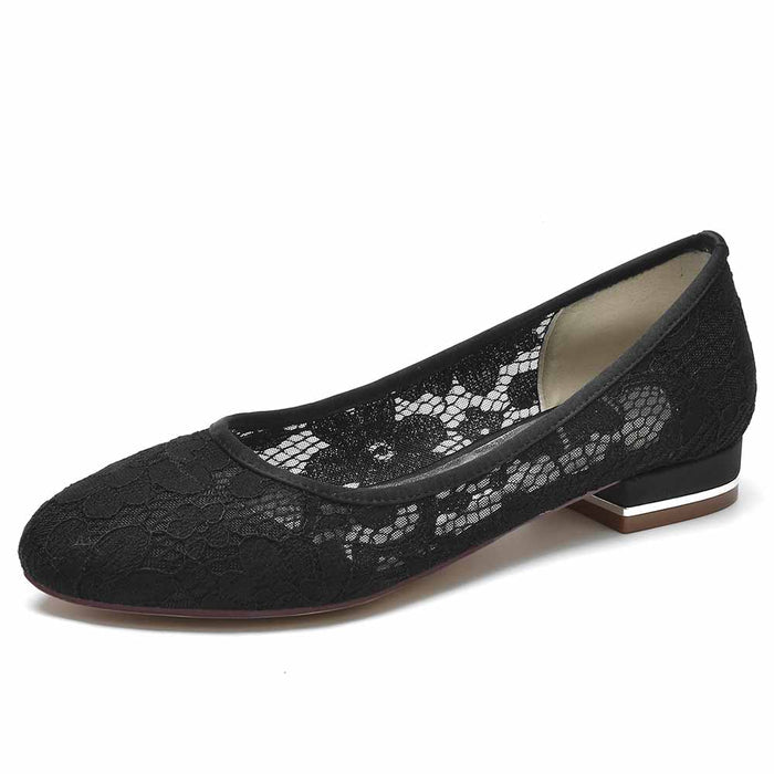 Lace Wedding Shoes comfortable event flat shoes