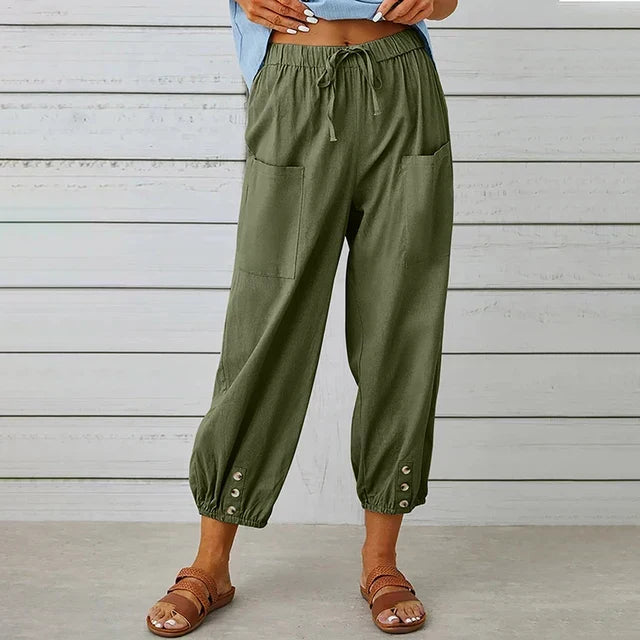 Lena™ | High Waist Relaxed Pants