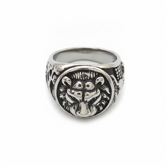 Leo Silver Ring — CRUX