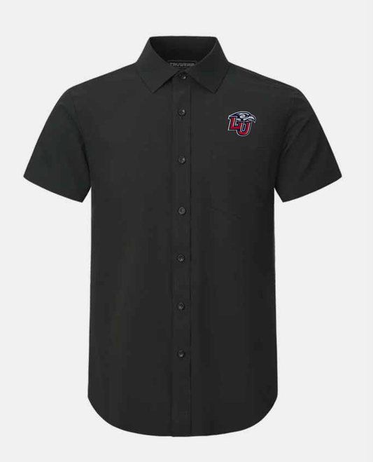 Liberty Phenom Classic Black Short Sleeve Dress Shirt