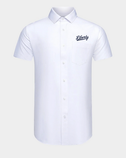 Liberty Phenom Classic White Short Sleeve Dress Shirt