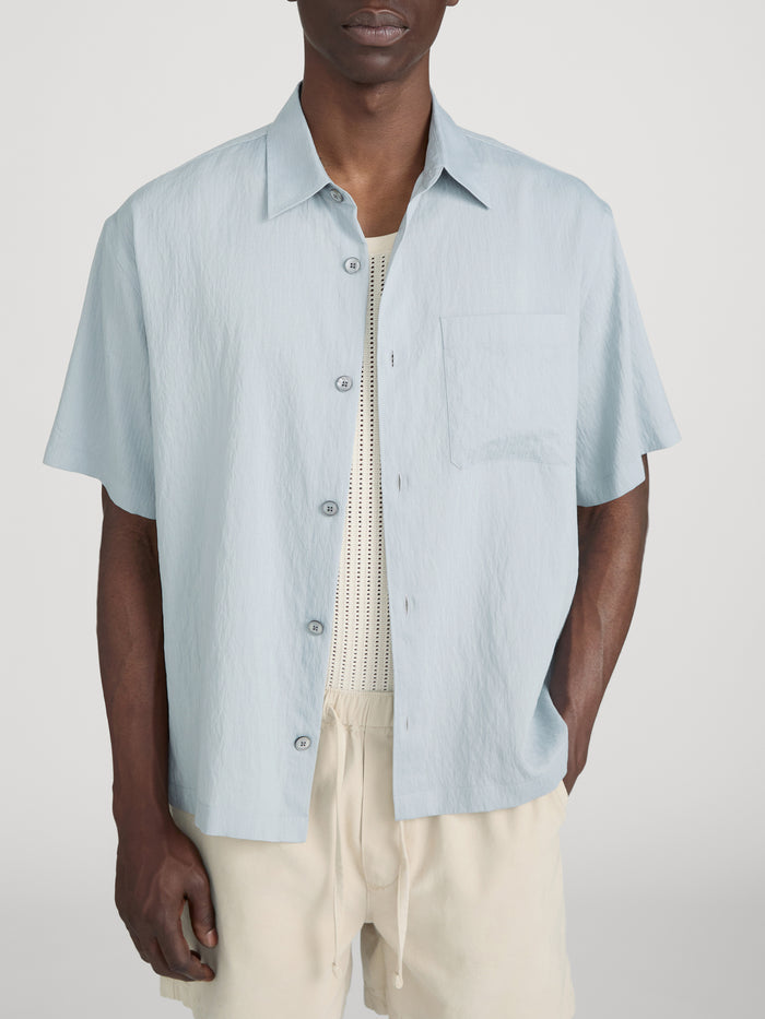 Lightweight Shirt -- Blue Grey Stripe