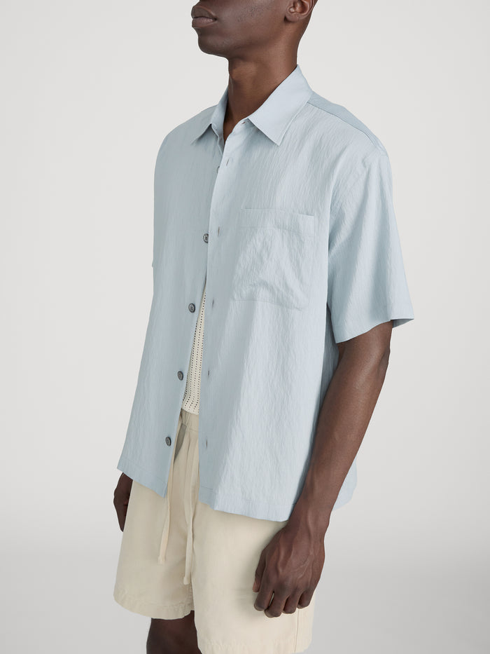 Lightweight Shirt -- Blue Grey Stripe