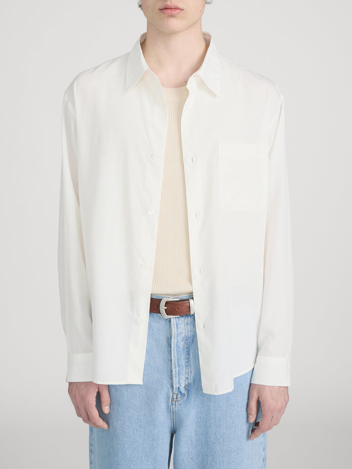 Linen Shirt -- White