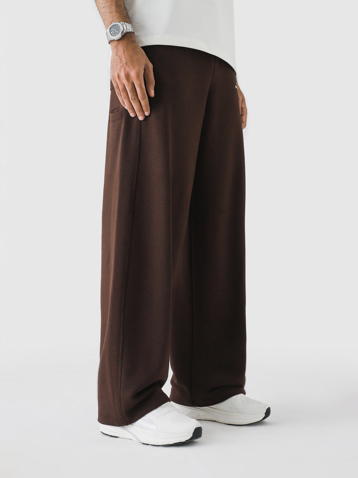 Mocha Brown Baggy Trouser – Live In Pants | GROOVY Pakistan