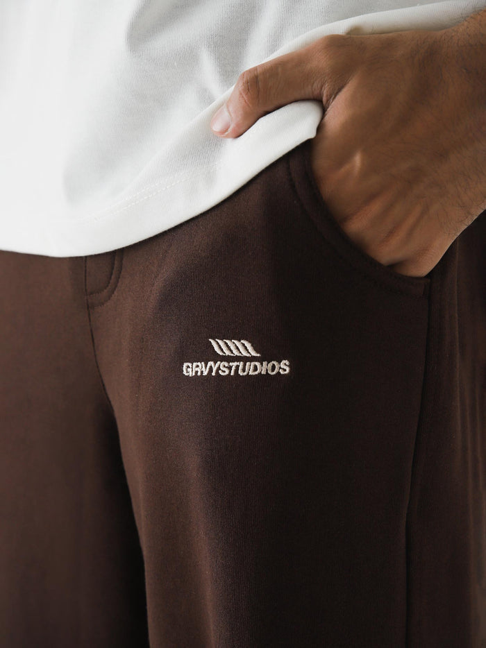Mocha Brown Baggy Trouser – Live In Pants | GROOVY Pakistan