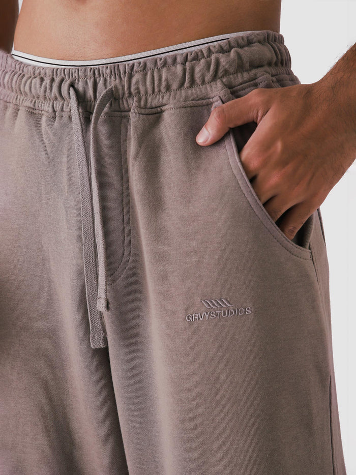 Stone Mauve Baggy Trouser – Live In Pants | GROOVY Pakistan