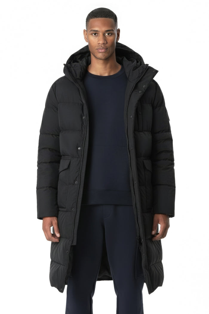 Longline Puffer Coat