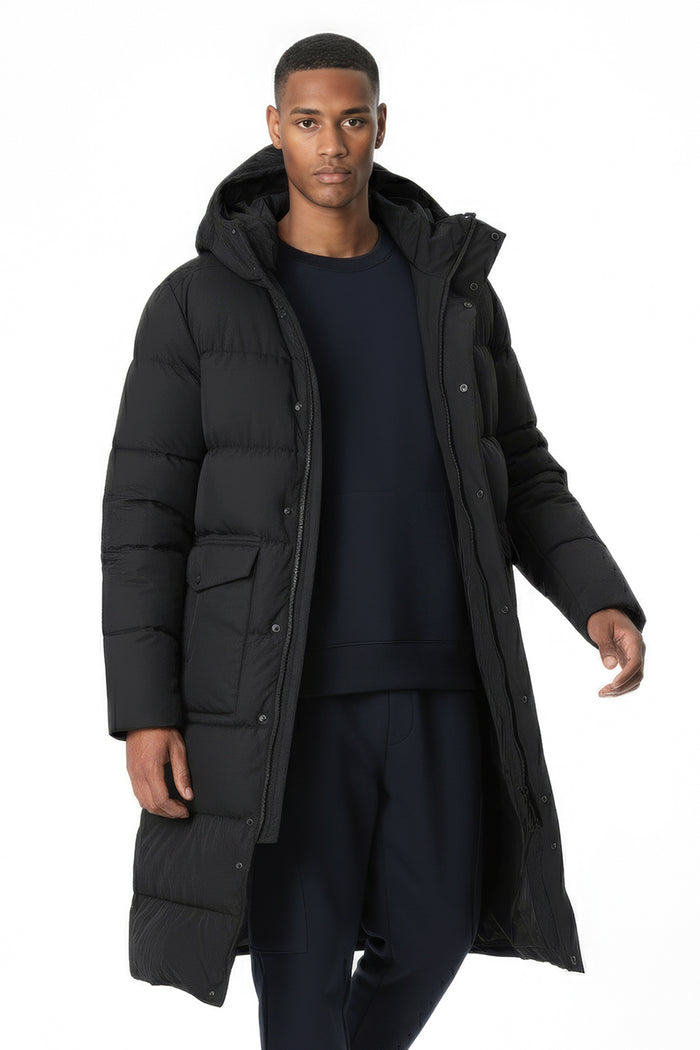 Longline Puffer Coat