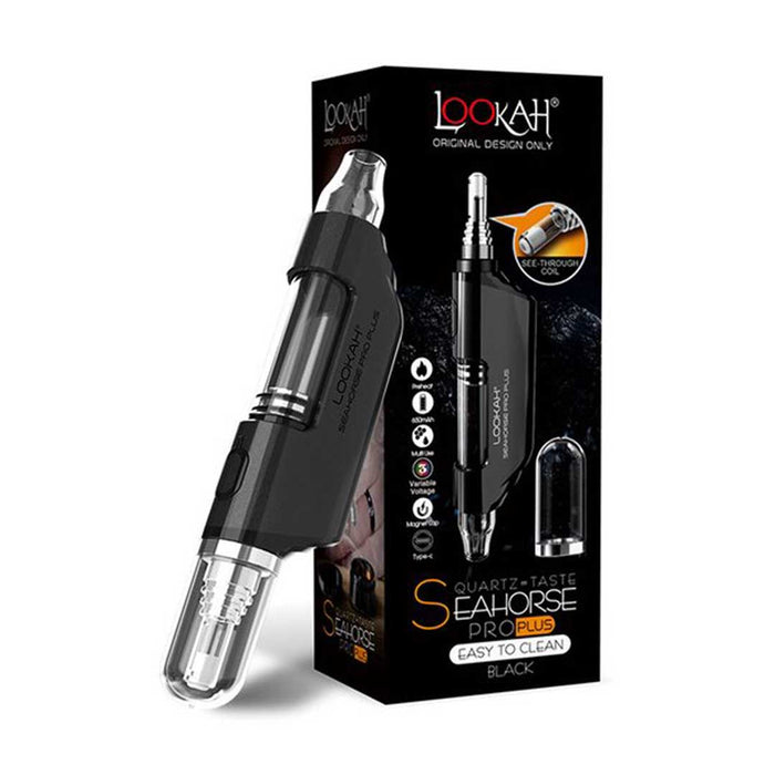 Lookah Seahorse Pro Plus Vaporizer - Black