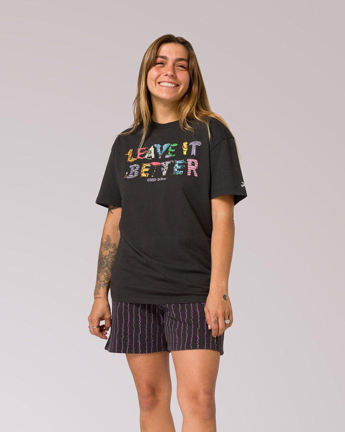 Shop Lorax x Parks Project Leave It Better Tee Inspired by Dr. Seuss | vintage-black