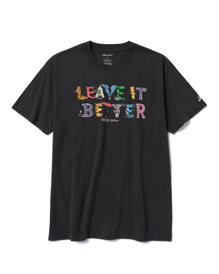 Shop Lorax x Parks Project Leave It Better Tee Inspired by Dr. Seuss | vintage-black