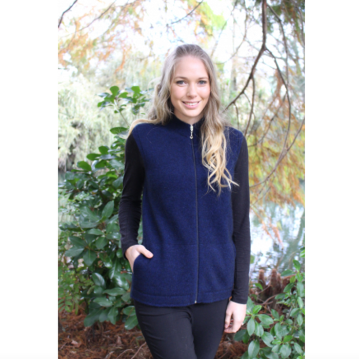 Lothlorian - Plain Zip Vest with Pockets