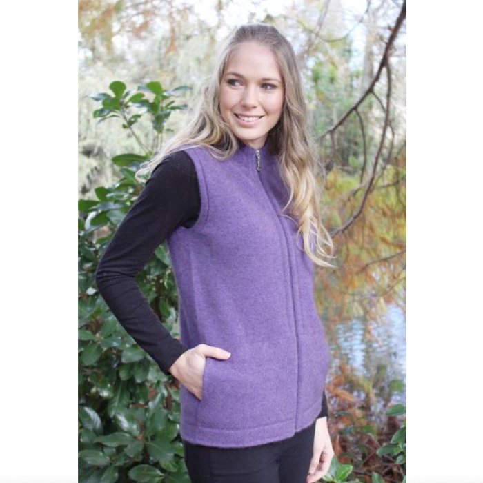 Lothlorian - Plain Zip Vest with Pockets