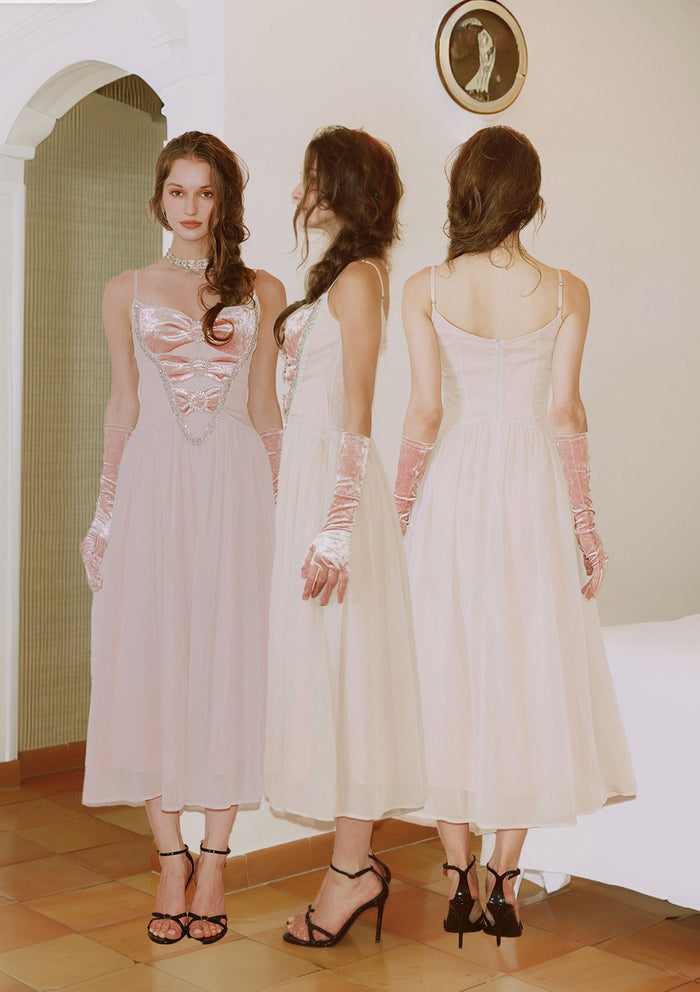 Lychee Reverie Corset Dress