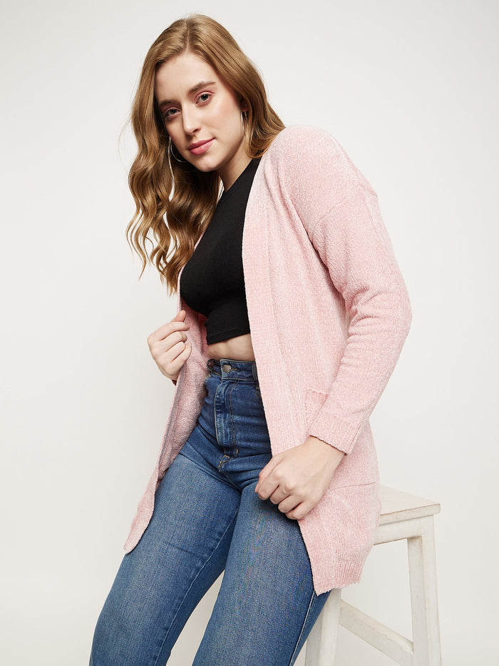 Madame Peach Open Front Shrug