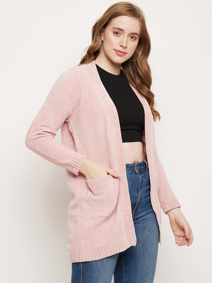 Madame Peach Open Front Shrug
