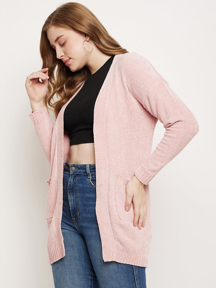 Madame Peach Open Front Shrug