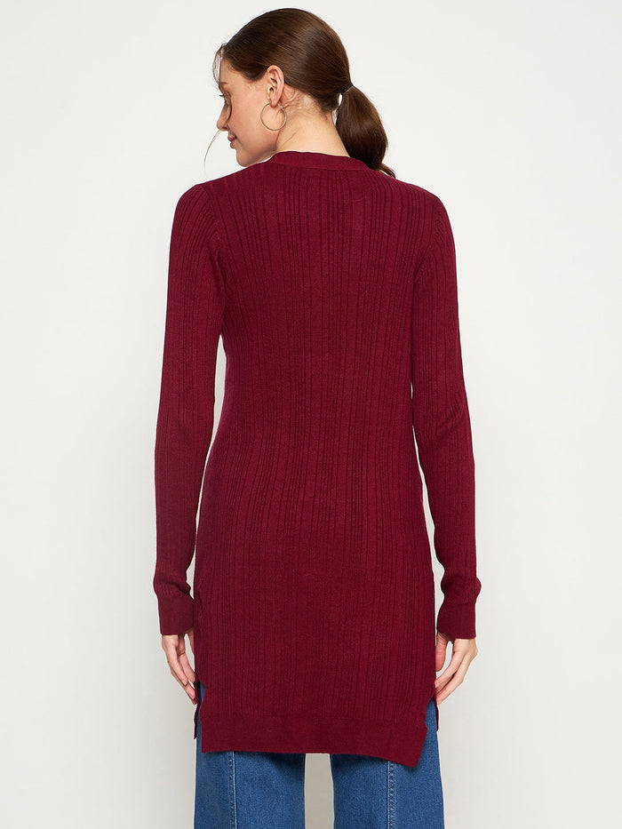 Madame Wine Longline Shrug