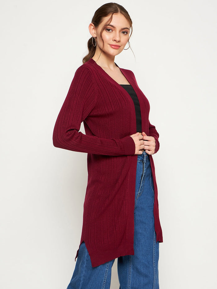 Madame Wine Longline Shrug