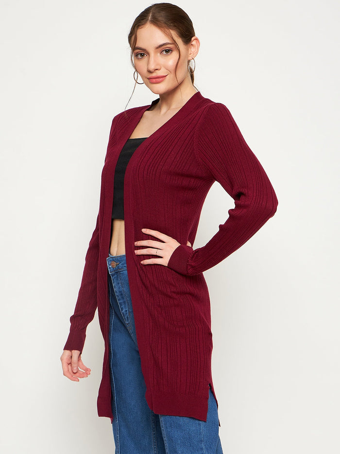 Madame Wine Longline Shrug