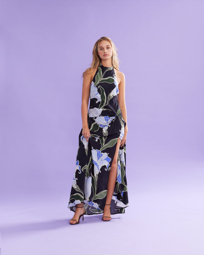 MADRID GOWN NOUVEAU FLORAL