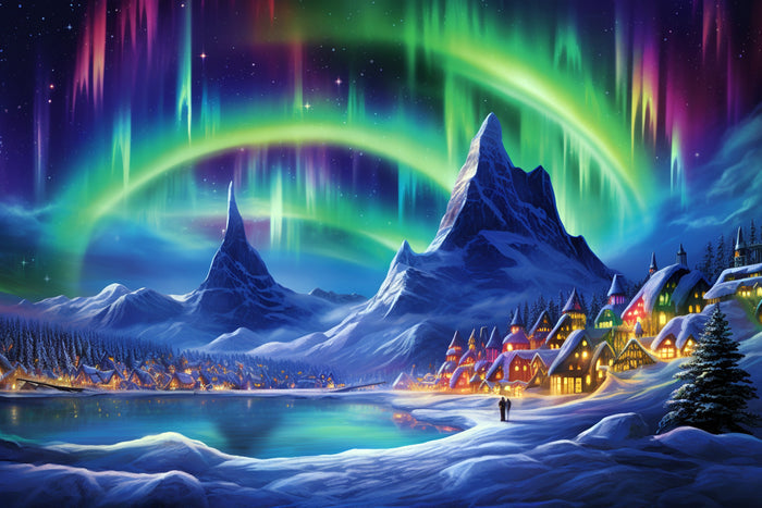 Magical Light Aurora Borealis